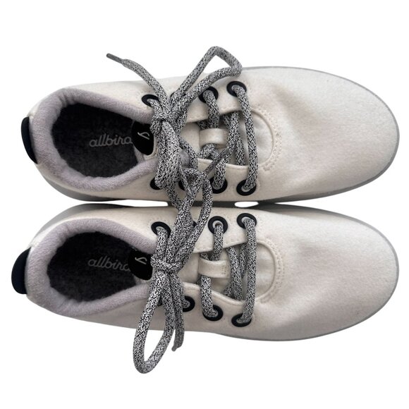 Allbirds Womens Wool Runners White Size 7 - Picture 2 of 8